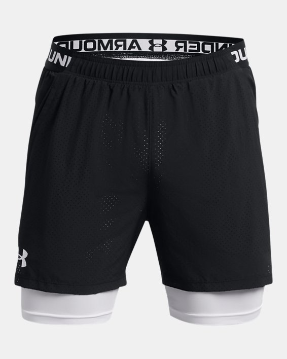 Men's UA Vanish Woven 2-in-1 Vent Shorts, Black, pdpMainDesktop image number 5